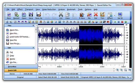 NCMedia Sound Editor Pro 7.5.1