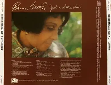 Carmen McRae - Just a Little Lovin' (1970) {2013 Japan Jazz Best Collection 1000 Series WPCR-27347)