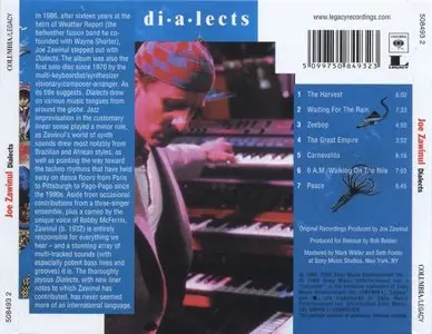 Joe Zawinul - Dialects (1986) {Columbia}