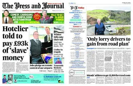 The Press and Journal Highlands and Islands – April 26, 2018