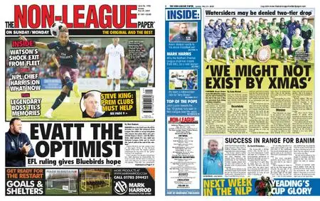 The Non-league Football Paper – May 24, 2020