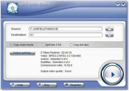 Arc DVD Copy 1.5.47