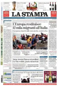 La Stampa - 12.08.2015