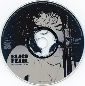 Black Pearl - Black Pearl / Live! (2007) {Reissue}