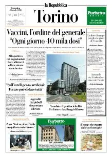 la Repubblica Torino - 25 Aprile 2021