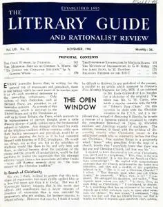 New Humanist - The Literary Guide, November 1946