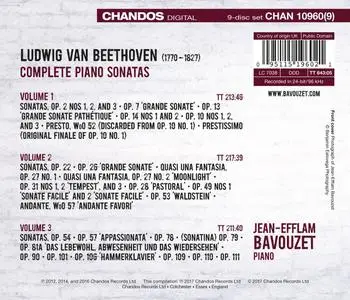 Jean-Efflam Bavouzet - Ludwig van Beethoven: Piano Sonatas (Complete), Volume 1-3 (2012-2016) 9CD