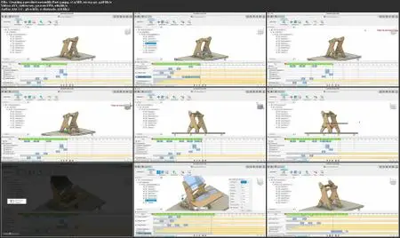 Fusion 360: Animate a Parametric Standing Desk