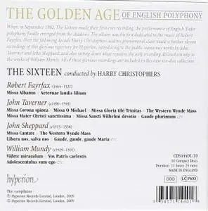 The Golden Age of English Polyphony - The Sixteen, Harry Christophers (2009) {10CD Set Hyperion CDS44401~10}