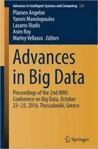 Advances in Big Data