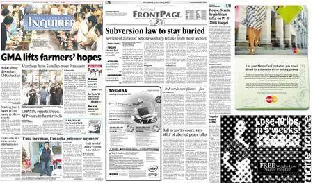 Philippine Daily Inquirer – December 18, 2007