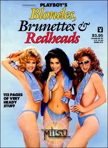 Playboy's Blondes, Brunettes and Redheads - June 1985