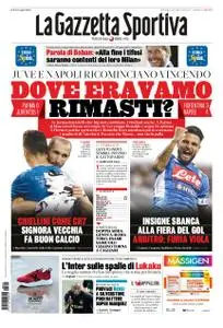 La Gazzetta dello Sport Roma – 25 agosto 2019