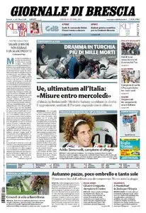 IL GIORNALE DI BRESCIA 24 OTTOBRE 2011