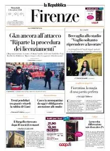 la Repubblica Firenze - 1 Dicembre 2021