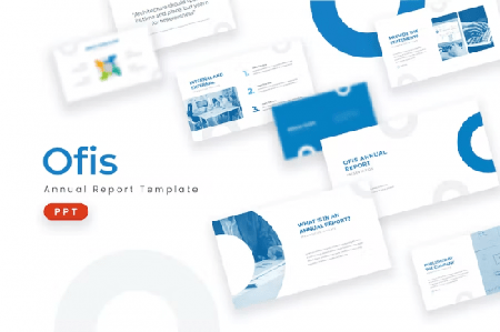 Ofis Annual Report - Powerpoint Template