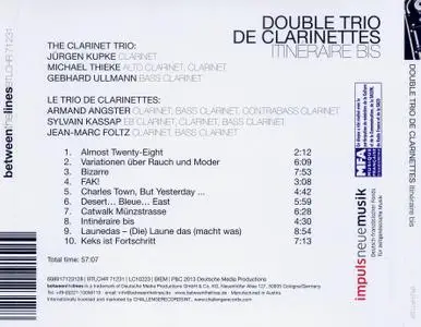 Double Trio de Clarinettes - Itineraire Bis (2013) {Between The Lines BTLCHR 71231}