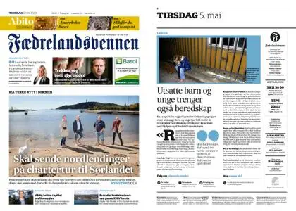 Fædrelandsvennen – 05. mai 2020