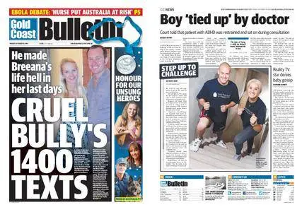 The Gold Coast Bulletin – October 10, 2014