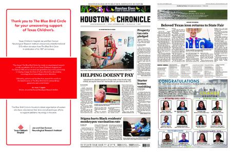 Houston Chronicle – September 25, 2022