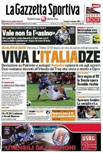 La Gazzetta dello Sport (06-09-09)