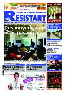 Le Journal Le Résistant - 13 octobre 2018