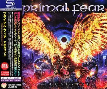 Primal Fear - Apocalypse (2018) [Deluxe Ed., Japan SHM-CD] CD+DVD