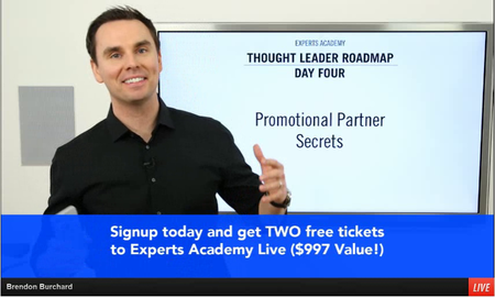 Brendon Burchard - Thought Leader Roadmap - Experts Academy 2016 Bonus