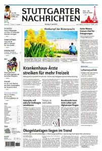 Stuttgarter Nachrichten Blick vom Fernsehturm - 08. April 2019