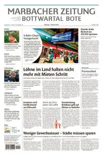 Marbacher Zeitung - 07. Oktober 2019