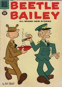 Beetle Bailey 031 Dell c2c 1961 ABPC
