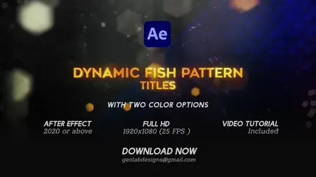 Dynamic Fish Pattern Titles l Aqua Titles 50329409