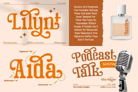 Lilynt Display Serif Font
