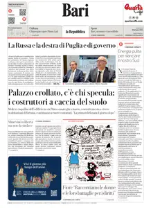 la Repubblica Bari - 29 Giugno 2025