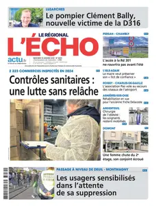 L'Echo Le Régional - 15 Janvier 2025