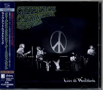 Creedence Clearwater Revival - Live At Woodstock 1969 (2019) {Japanese Edition}