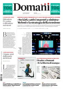 Domani - 15 Settembre 2025