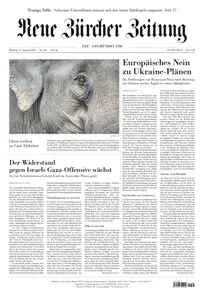 Neue Zuercher Zeitung - 11 August 2025