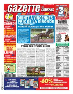 La Gazette des Courses - 1 Février 2025