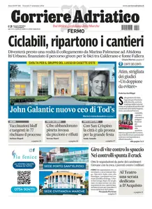 Corriere Adriatico Fermo - 27 Settembre 2024