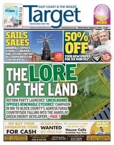 East Coast and Wolds Target - 6 August 2025