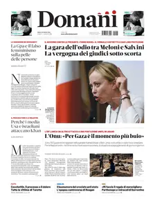 Domani - 26 Ottobre 2024