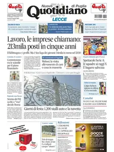 Quotidiano di Puglia Lecce - 22 Agosto 2025