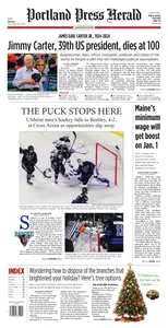 Portland Press Herald - 30 December 2024