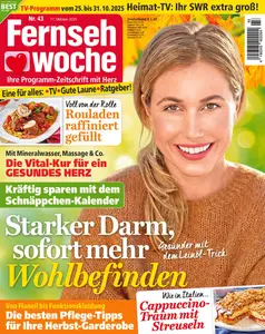Fernsehwoche - 17 Oktober 2025