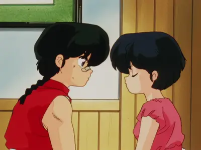 Ranma ½ (1989 S02E08 Close Call! The Dance of Death On Ice! BBT RMX
