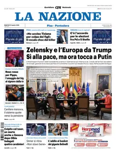 La Nazione Pisa Pontedera - 19 Agosto 2025