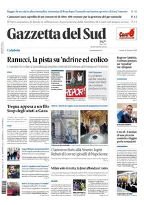 Gazzetta del Sud Reggio Calabria - 20 Ottobre 2025