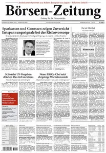 Boersenzeitung vom 31. Oktober 2009