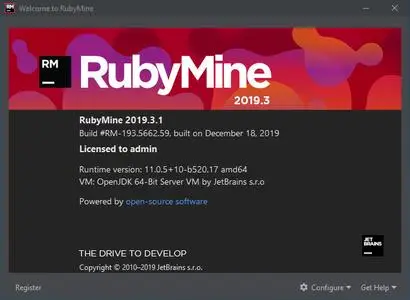 JetBrains RubyMine 2019.3.1